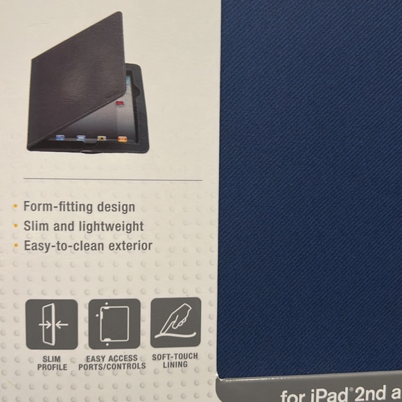 Targus Blue Padded 2nd & 3rd Generation Cover - Picture 8 of 12